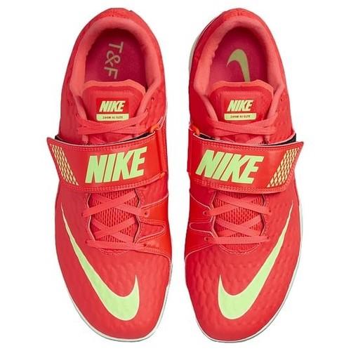 Nike Jump Elite High Bright Crimson Lime Blast - FZ9636-600