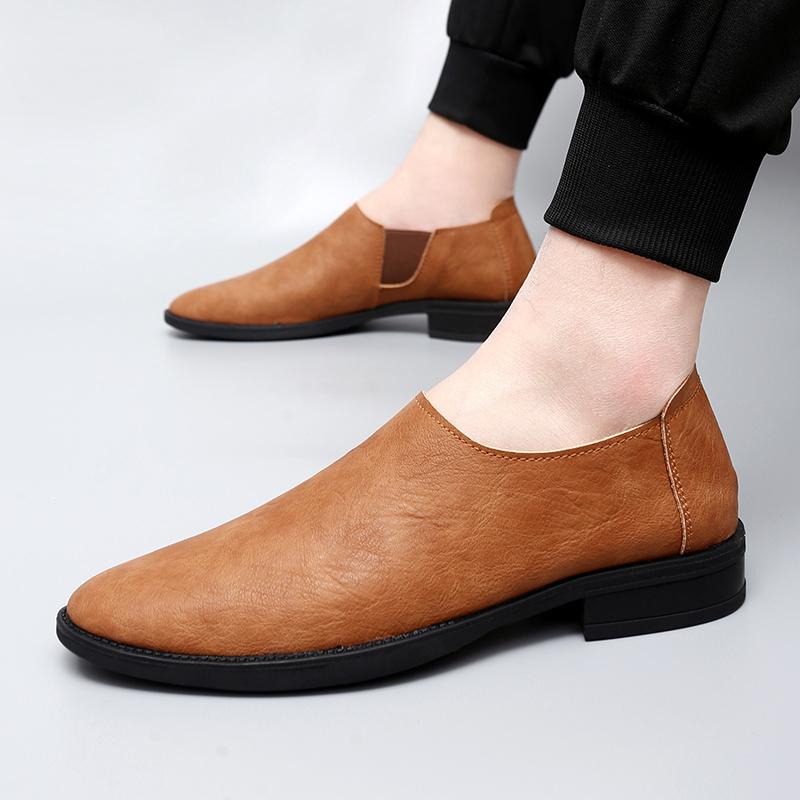 

Деловая обувь мужская брендовая универсальная мужская обувь для активного отдыха без застежек удобная мужская обувь для вождения новое поступление мужская повседневная обувь 12