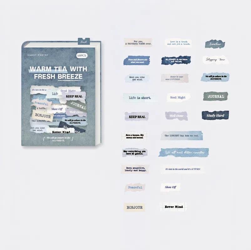 

50 шт./упак. набор наклеек в виде сердец, набор канцелярских принадлежностей для самостоятельного изготовления, набор для скрапбукинга, материал для скрапбукинга A