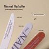 No-Shed Washable Double-Sided Nail Art Sanding Tool: Ultra-Thin Grit Strip for Shaping, Carving, and Grinding In Nail Salons