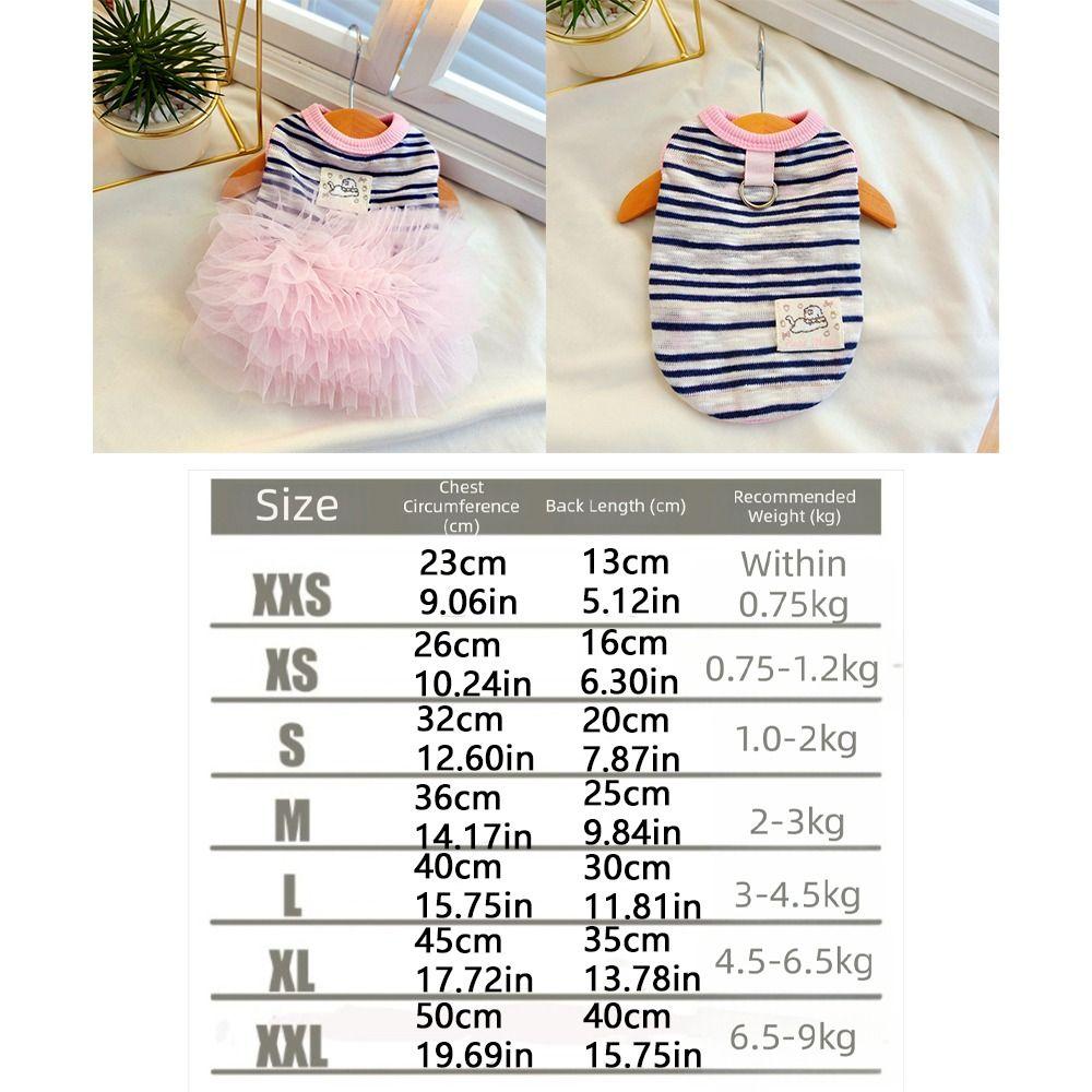 Lace Skirt Puppy Princess Dress Sweet Style Pet T-shirt Fashion Pet Lace Skirt Wedding Party