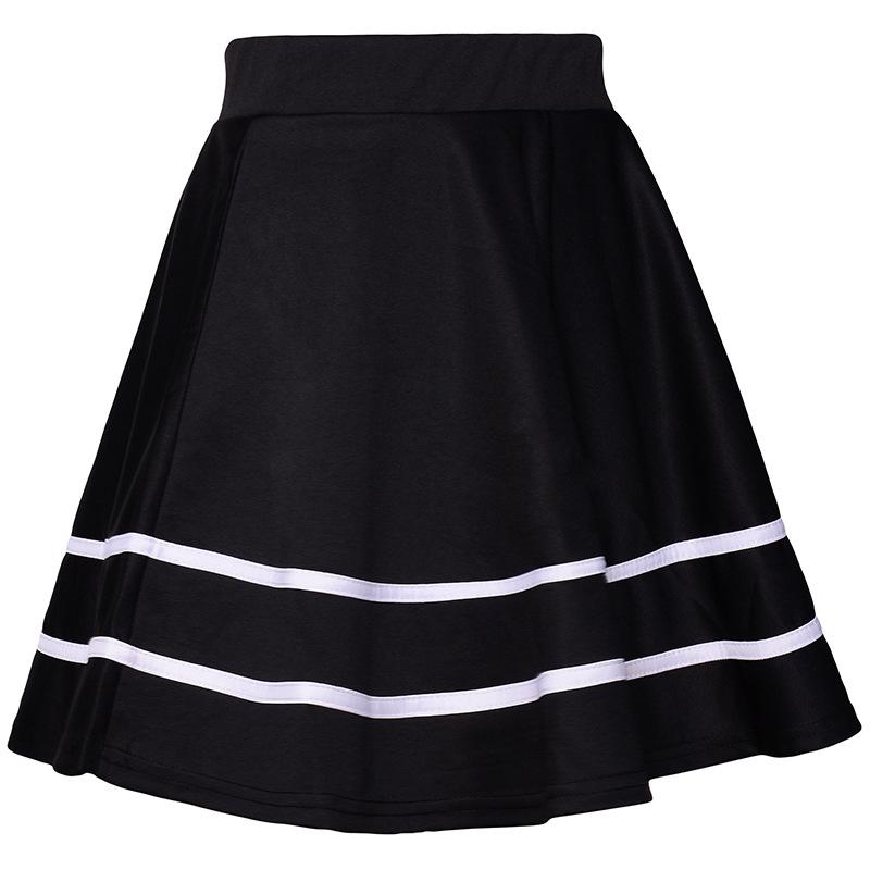 

A-line Skirt White Striped Plus Size Full Skirt Short Skirt A-line Skirt Bubble Skirt 3D Embellished Sexy Fluffy Layered Tulle Tutu Skirt S