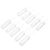50Pcs Mini 4Ml Plastic Squeeze Transfer Pipettes Dropper Disposable Pipettes For Strawberry Cupcake Ice Cream