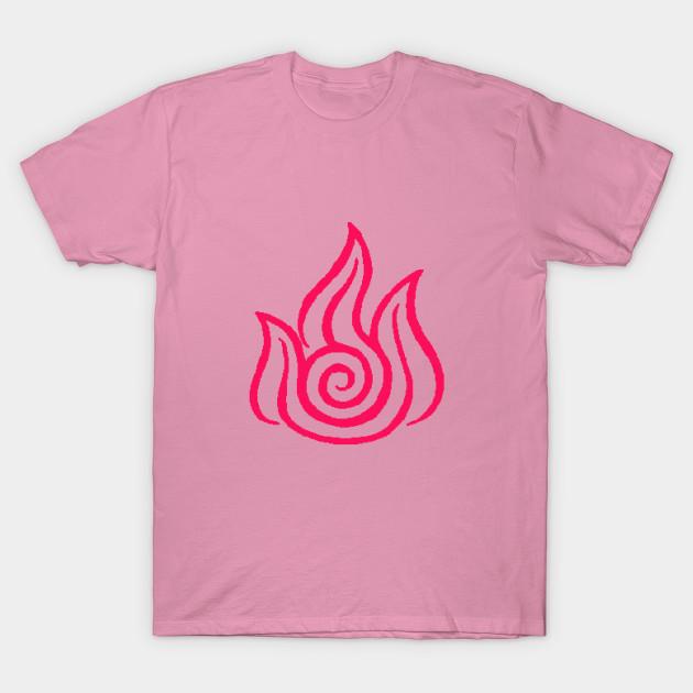 T Shirt Women Fire Nation Harajuku Print Kawaii Tshirt Summer Short Sleeve Female T-Shirt Top Tee