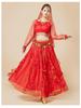 Huayu 2025 Indian Belly Dance Long Sleeve Performance Costume for Women