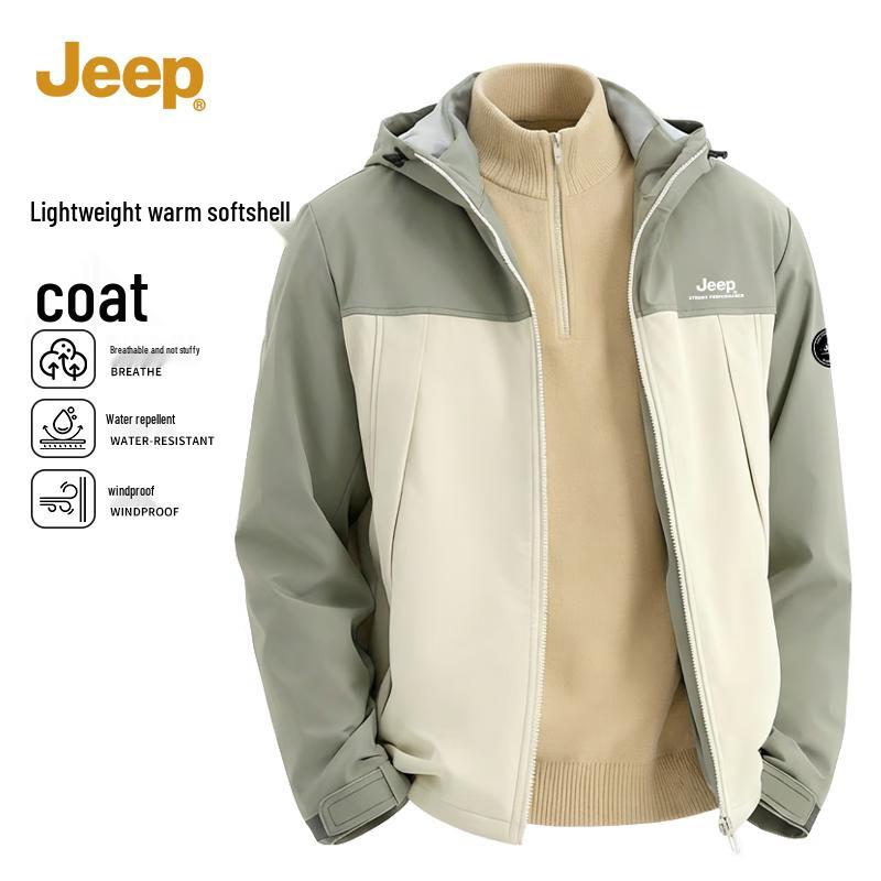Jeep Men s Hooded Softshell Jacket 2XL