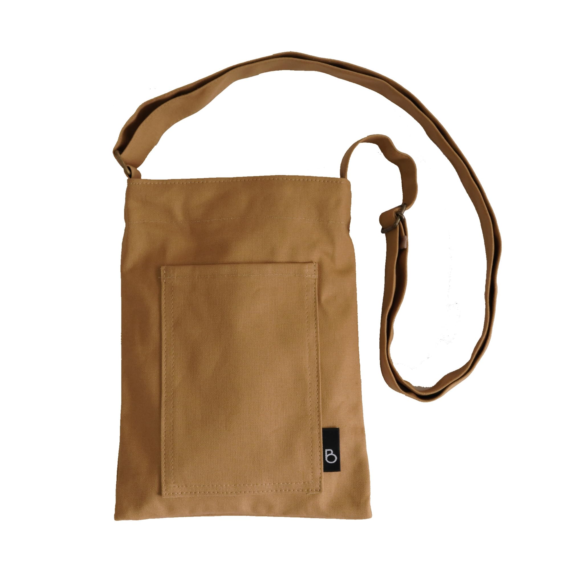 

Canvas shoulder bag for made in sacoche S size [BRILLIANT COLORS] women, small, vertical, cloth, Japan, (light beige)