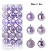 4CM Christmas Decoration Christmas Balls Hanging Xmas Tree Pendant for Home Party Decor 2025 New Year Navidad Gifts Ornaments