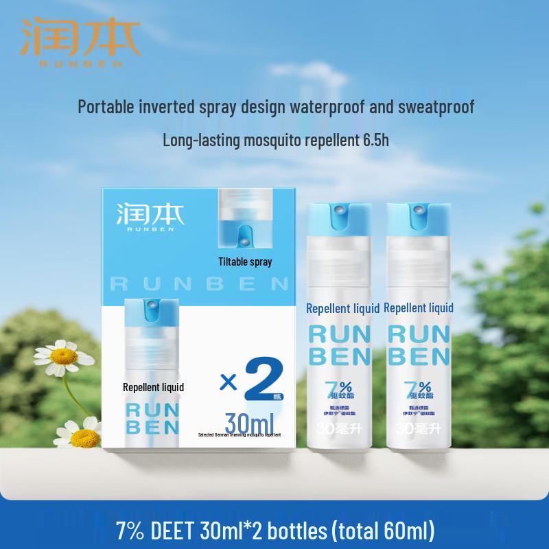 RUNBEN Outdoor Mosquito Repellent Spray