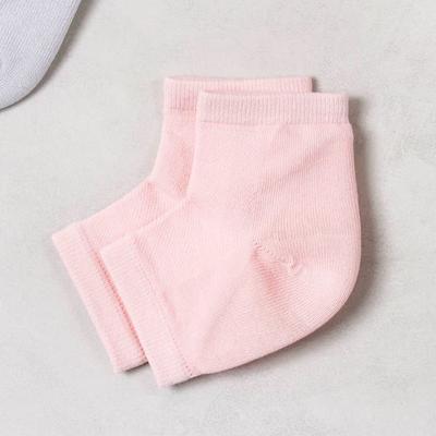 2 Packs Of Gel Heel Moisturizing Socks