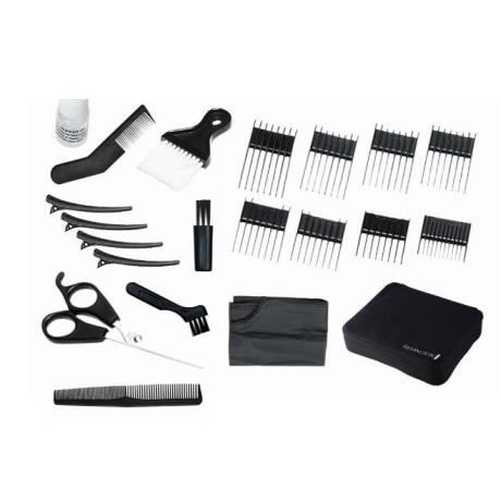 Remington HC4110 Hair Clipper - Stainless Steel Blades, 8 Cutting Guides, Corded/cordless Use