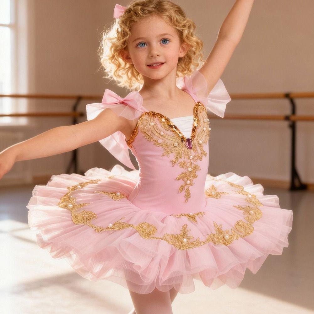 Modern Ballet Tutu Puffy Princess Dress Fashion Performance Clothes  Dance