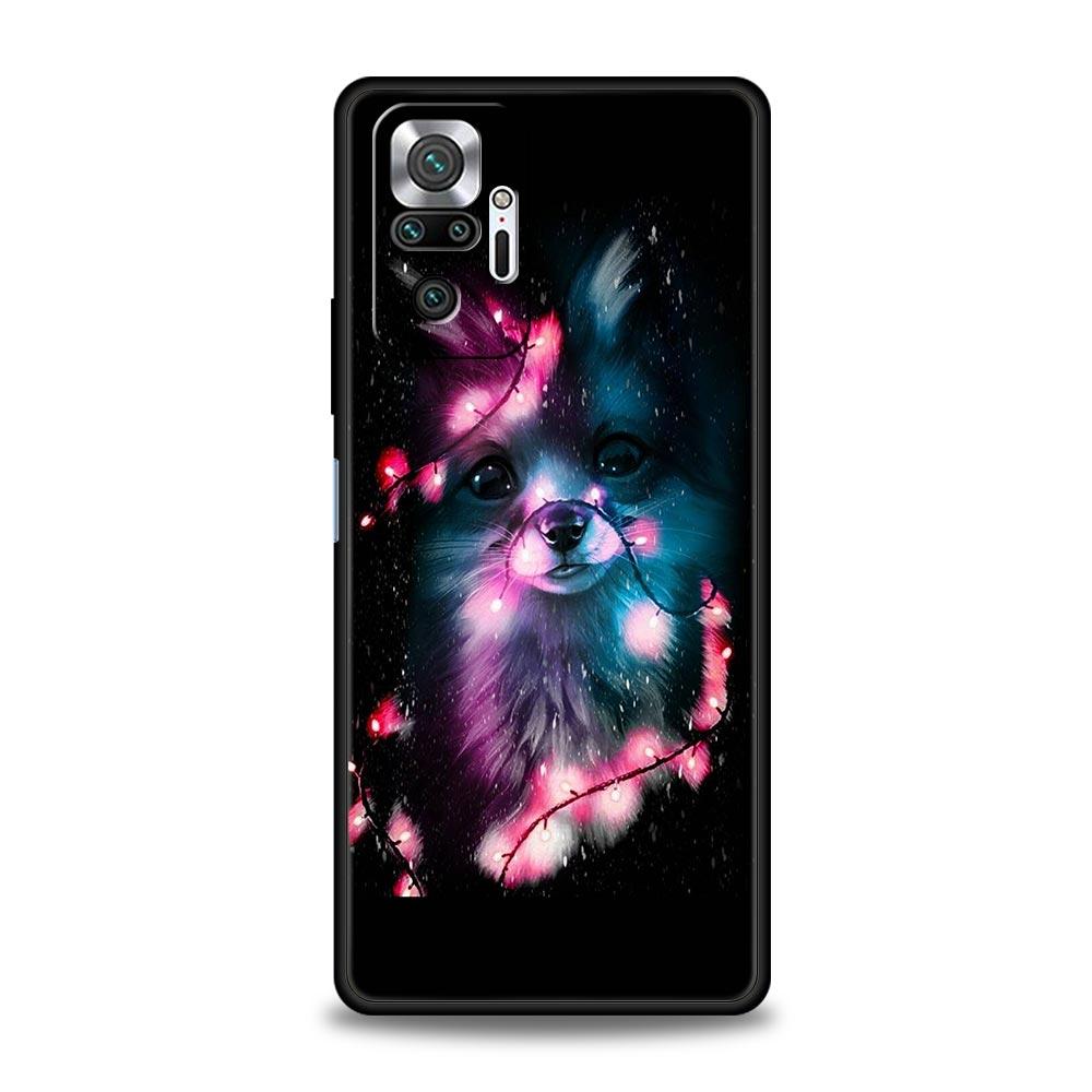 Cute Cartoon Animal Fox Phone Case For Xiaomi Redmi Note 11 10 9 Pro 5G K50 9s 7 8 8T 8A 9A 9C 9T K40 Gaming Cover Coque Funda