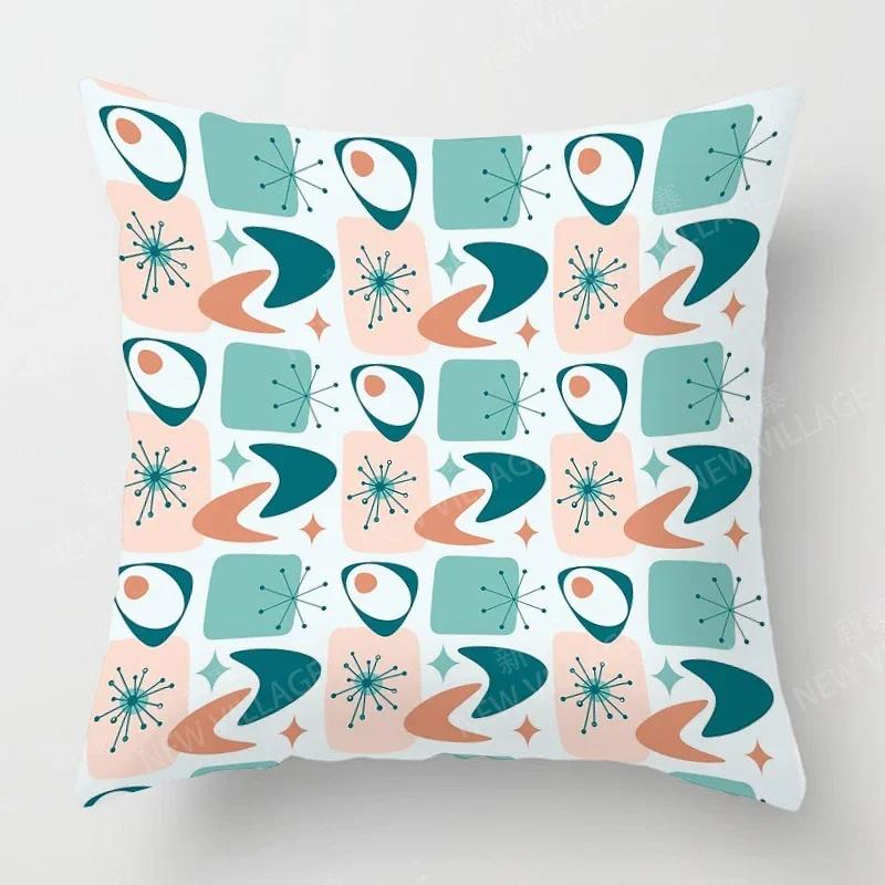 Nordic Fall Home Decor Autumn Throw Pillow Case Sofa Cushion Cover Modern X X X X Geometry