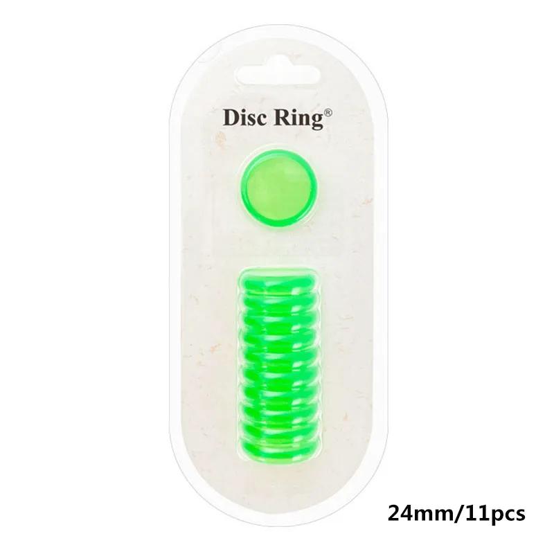 

11 шт. Кольца-диски для обложки на разъемных листах, кольца для переплета с грибовидными отверстиями, блокнот-дискбаунд, школьные и офисные принадлежности