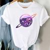 T-Shirts Women 90S Star Fashion Short Sleeve Trend Spring Summer Clothes Stylish Tshirt Top Lady Print Girl Tee T-Shirt