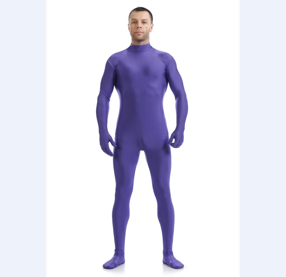 New Lycra Spandex Party Costume Bodysuit Catsuit Unitard No Hood  Hands