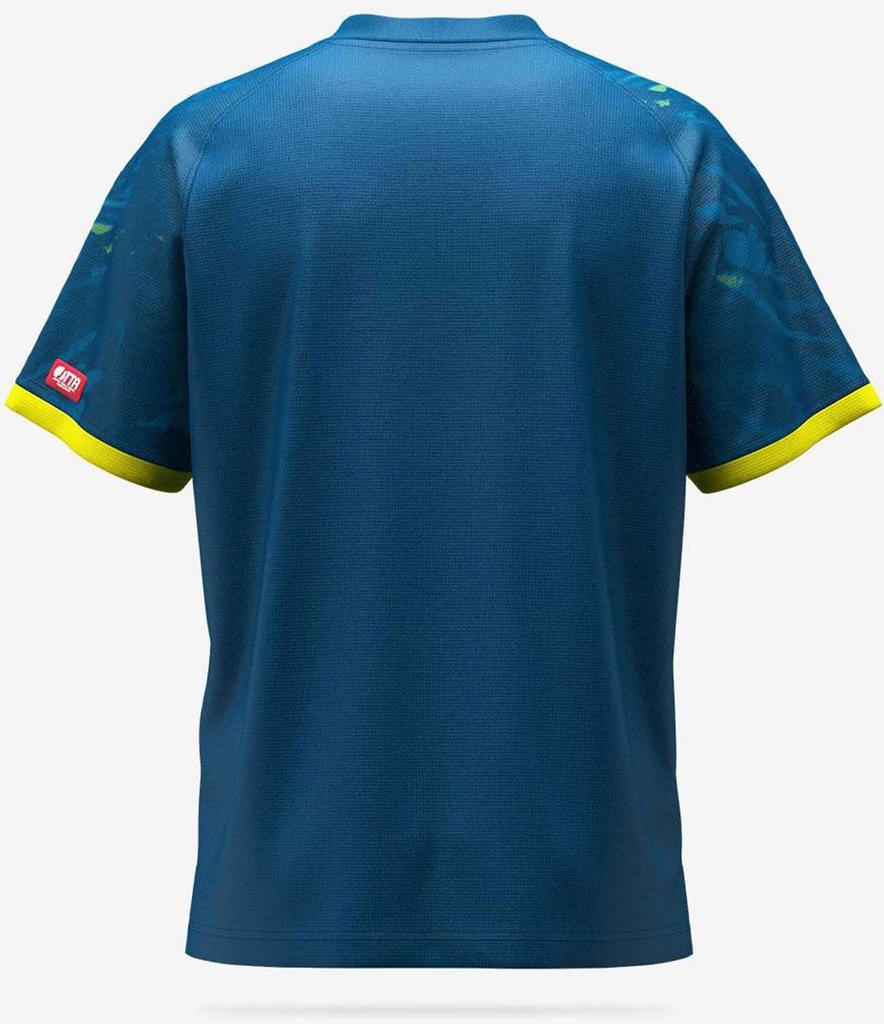 Butterfly Persedo Shirt 46550 Marine X Yellow SS