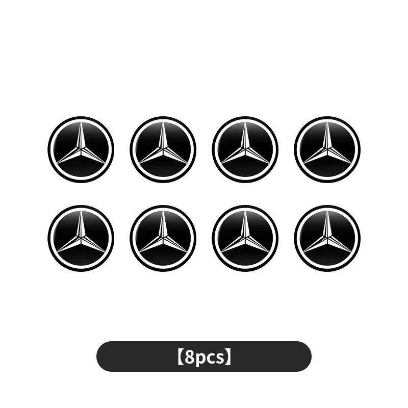 

Car Door Lock Keyhole Protective Cover Stickers Key Hole Decals For Mercedes Benz AMG A C E Class W201 W210 W108 W204 W205 W203