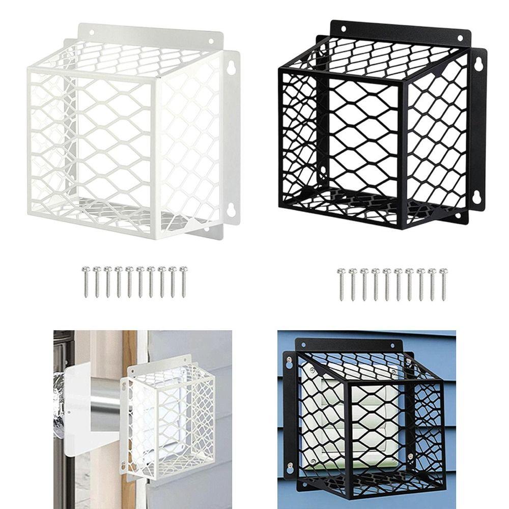 Weatherproof Outdoor Vent Cover Wear-Resistant Stainless Steel Exhaust Protector Sturdy Construction Rustproof Vent Guard
