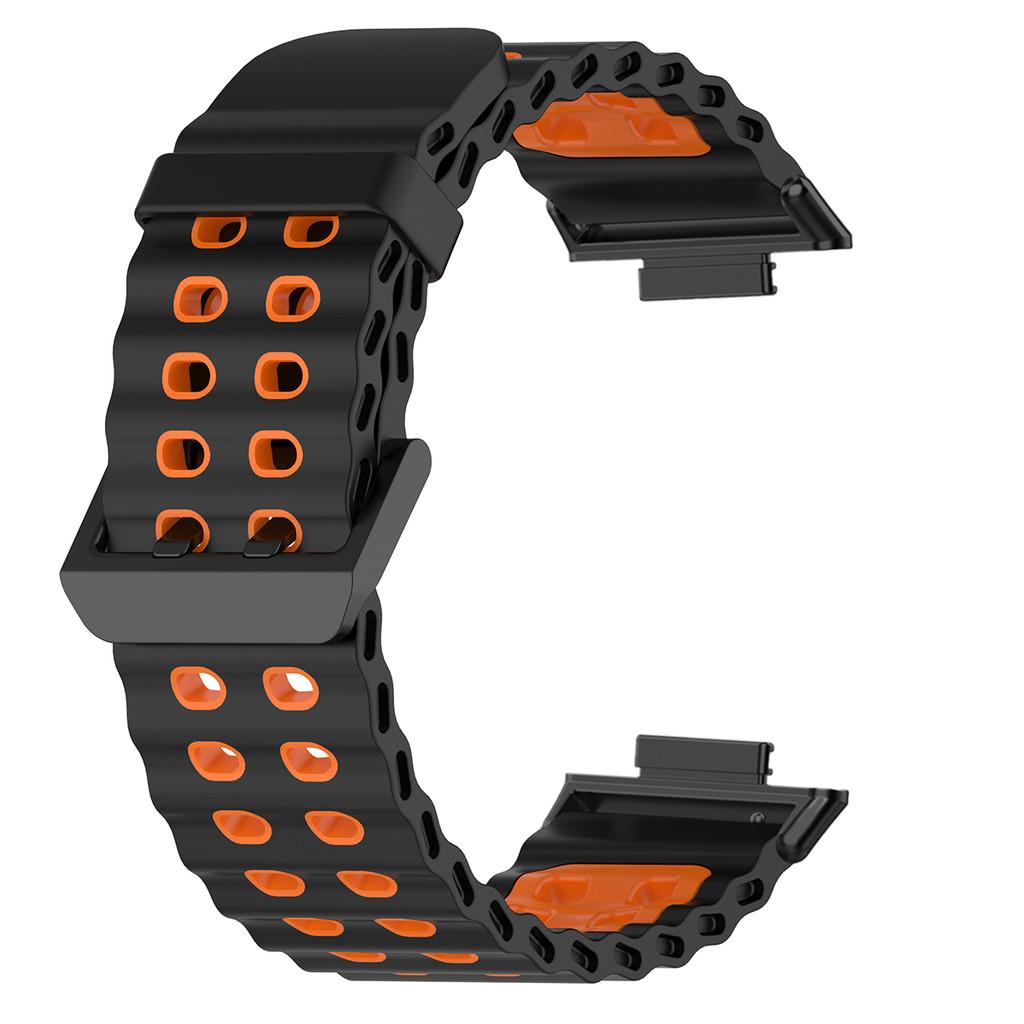 Silicone Wristband For Redmi Watch 5 Strap For Redmi Watch4 Xiaomi Mi Band 8 Pro/9 Pro Two Tone Breathable Correa Sport Bracelet