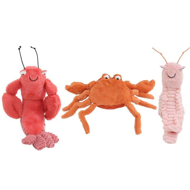 Larry Crawfish Shelton Skin Shrimp Crab Plush Doll For Birthday Gifts Soft And Cuddly 22/26/45cm Animal Plushes