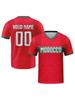Custom Morocco Football Jersey Personalized Name Number V-neck Soccer Team Shirt for Men Women Kids