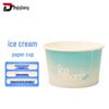 Dajujiang Disposable Ice Cream Paper Bowls (200 Pcs)