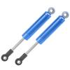 2Pcs RC 80mm Aluminum Builtin Spring Shock Absorber Damper for TRAXXAS SLASH 2WD RC Car(Blue )