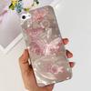 Für iPhone 5 5s Handyhülle iPhone SE 2016 Rückseite Weiches TPU Transparenter Silikon-Stoßfänger Blume Schmetterling Auf Apple iPhone5 5 s
