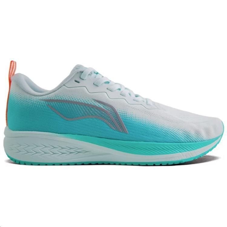 Li Ning Red Hare 6 Comfortable And Breathable Slip Resistant Low top Running Shoes Women's Green White ARMT016-5