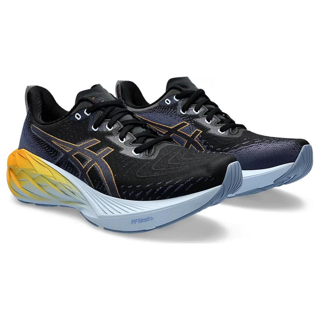 New Asics Novablast 4 Black Thunder Blue 1011B693-001