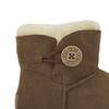 UGG Bottines Mini Bailey Button 2 Châtaigne Femme Baskets Marron 1016422-CHE