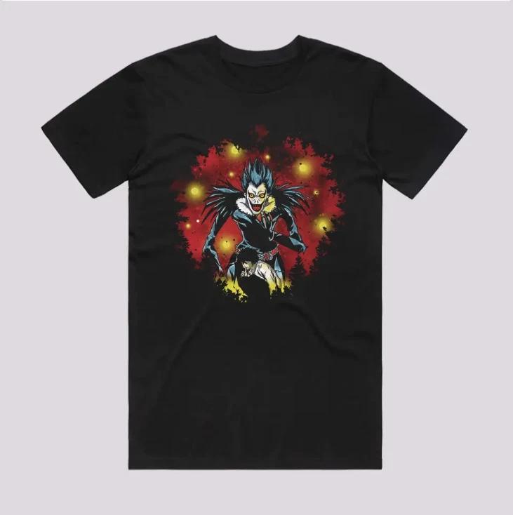 Anime Death Note Psychological Battle Japanese Style Black TShirt Size S4XL S