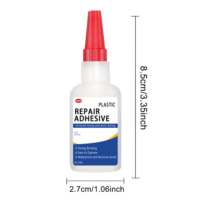 

Car Bumper Glue - Special Adhesive for Hard Plastics, Strong Universal Glue for Welding, Repairing Plastic Parts, Rearview Mirror Bases, Damage and