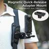 Magnetic Quick Release Mount For Insta360 X5/Ace Pro 2/Ace/Ace Pro Adapter Base Sports Camera Holder Bracket Accessories