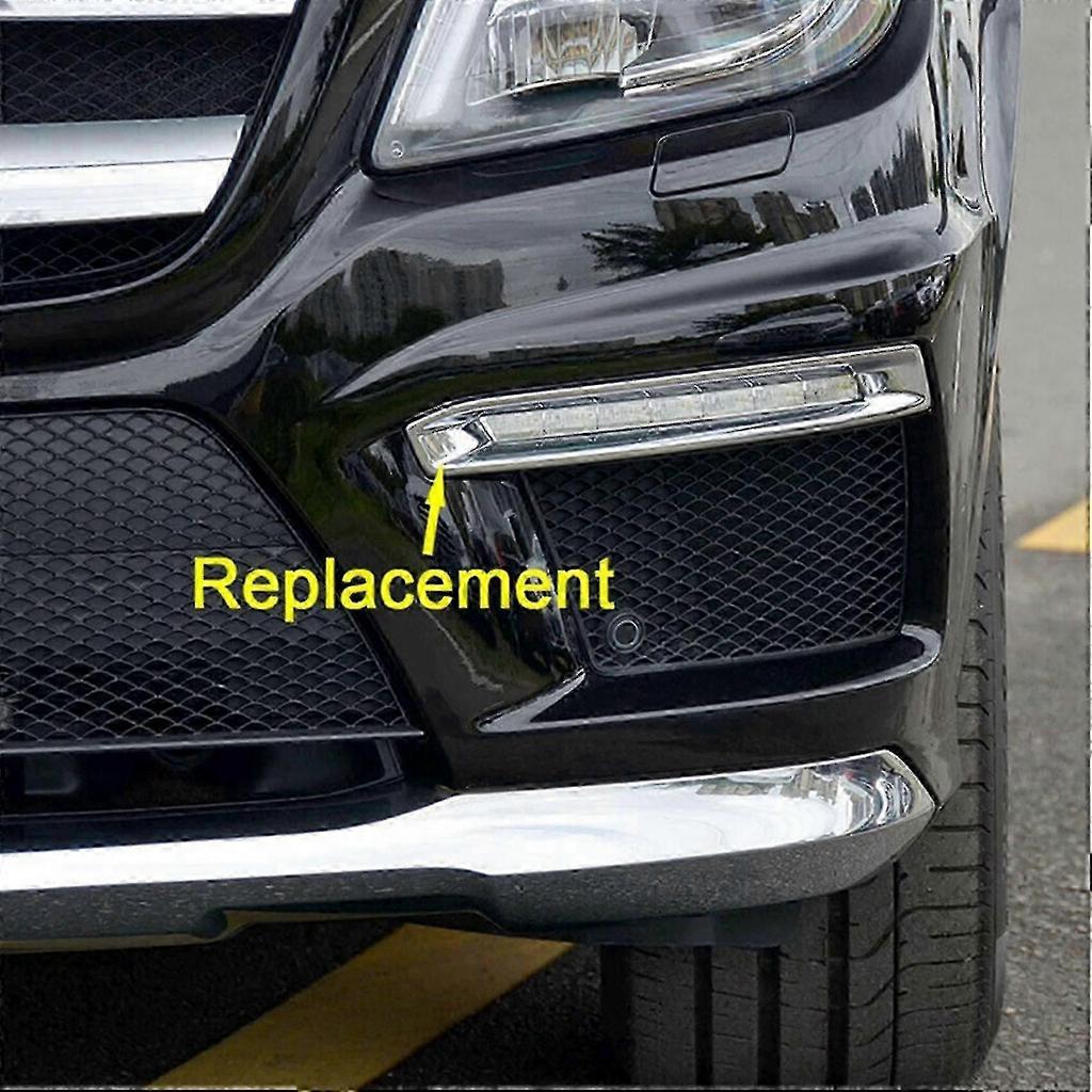 Mistlamp Sierstrip, Linker Voorbumper Grille Chroom Afdekking, Voorste Onderkant Montage