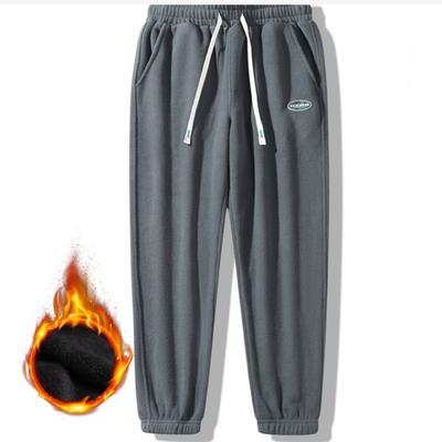 Polarfleecehose Damen Herbst und Winter Plus Samt Verdickt Warm Doppelseitiges Fleece Freizeithose Outdoor-Sport Laufhose