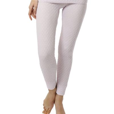 Hidamari Premium Wave Warm Lilac Women's Underwear, Triple-Layered, Medium, [PW851-LI]