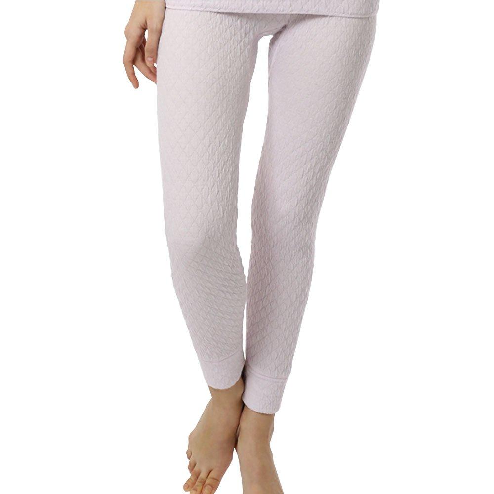 Hidamari Premium Wave Warm Lilac Women's Underwear, Triple-Layered, Medium, [PW851-LI]