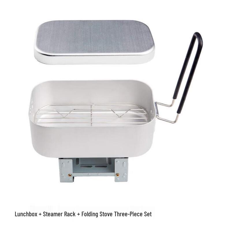 Portable Aluminum Camping Mess Kit Standard