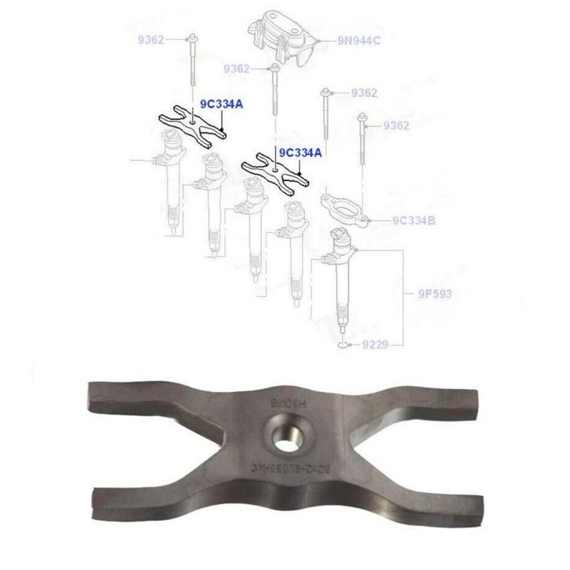 Industriequalität Zuverlässige Einspritzdüsenklemme Robuster Einspritzdüsenhalter 1422558 Ersatz Eisen Gewährleistet Stabiles Kraftstoffsystem