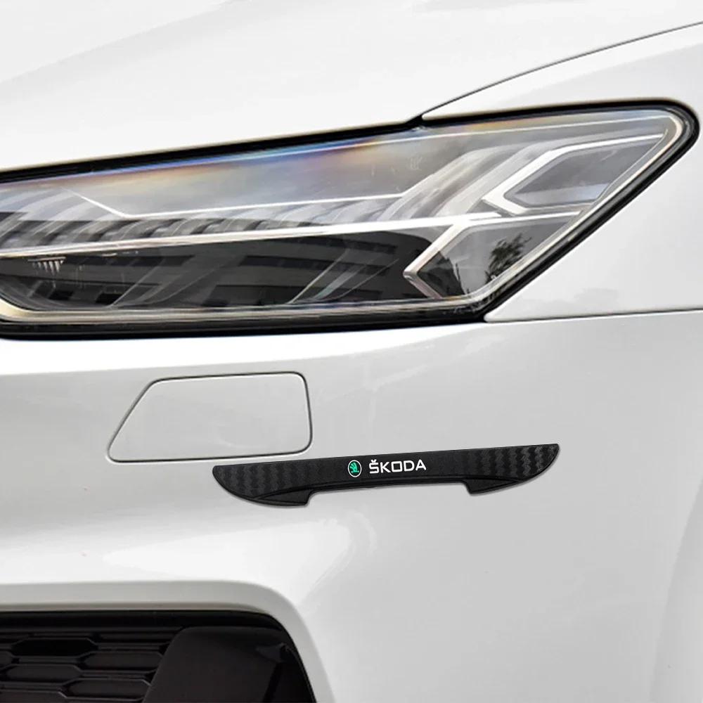 EMIW1 4 Stück Auto Türkantenschutz Aufkleber Formschutzleiste Kollisionsschutzleisten Schutzpuffer Zierleiste Für Skoda Yeti