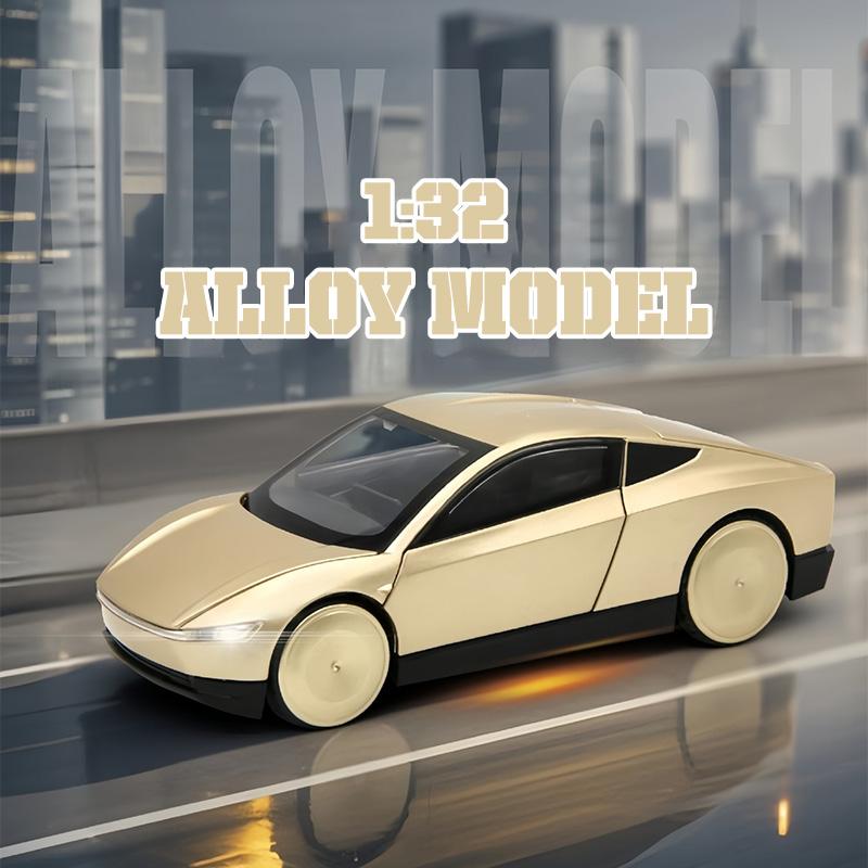 1:32 Cool futuristic alloy model car, cool sound and light, exquisite desktop ornaments, Christmas/birthday gifts
