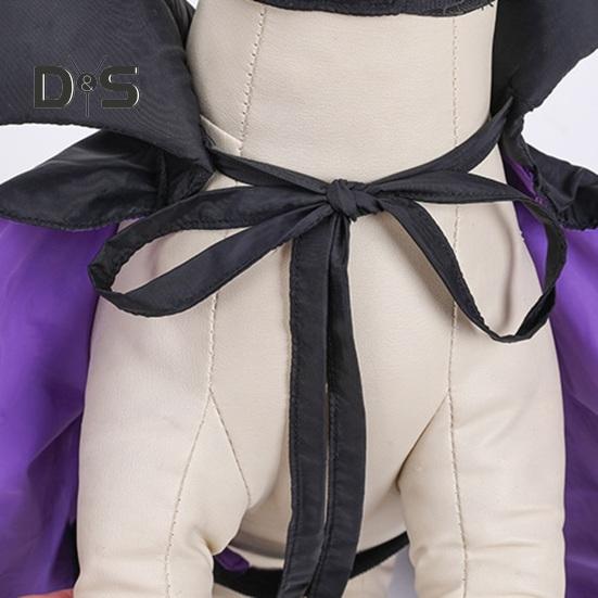 Pet Costume Set Dog Halloween Witch Clothes Cat Cloak Funny Dog Wizard Outfit Mantle Apparel Cosplay Dress for Halloween Party Christmas