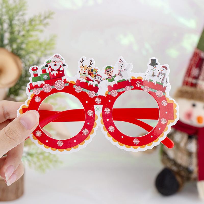 

Праздничные очки для вечеринки: Детские рождественские и на день рождения фотобутафории с цветочным дизайном