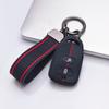 Key Fob Cover for Hyundai Elantra Tucson Models Santa Fe Ix35 with Keychain Anti-Scratch Surface Shockproof Structure Soft Grip Texture