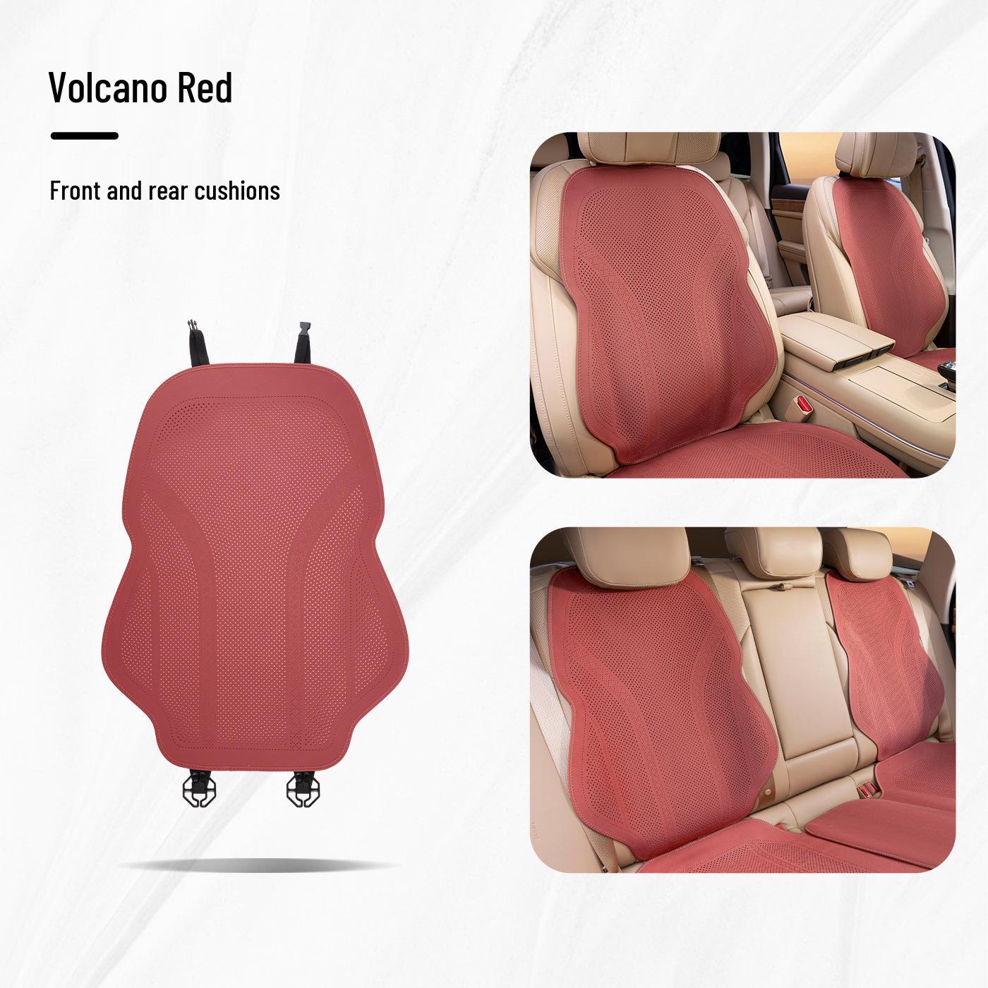 

Lynk & Co Suede Seat Cushion: Universal, Thin, Breathable, Perforated, Anti-slip, All-Season, Single Piece.