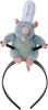 [Raineed] 2pcs Mouse Headband for Women - Ratatouille Hairband, Stylish Mouse Hair Accessory, Headband, Plush Toy, Cosplay Accessory, Anime, Cute, Par