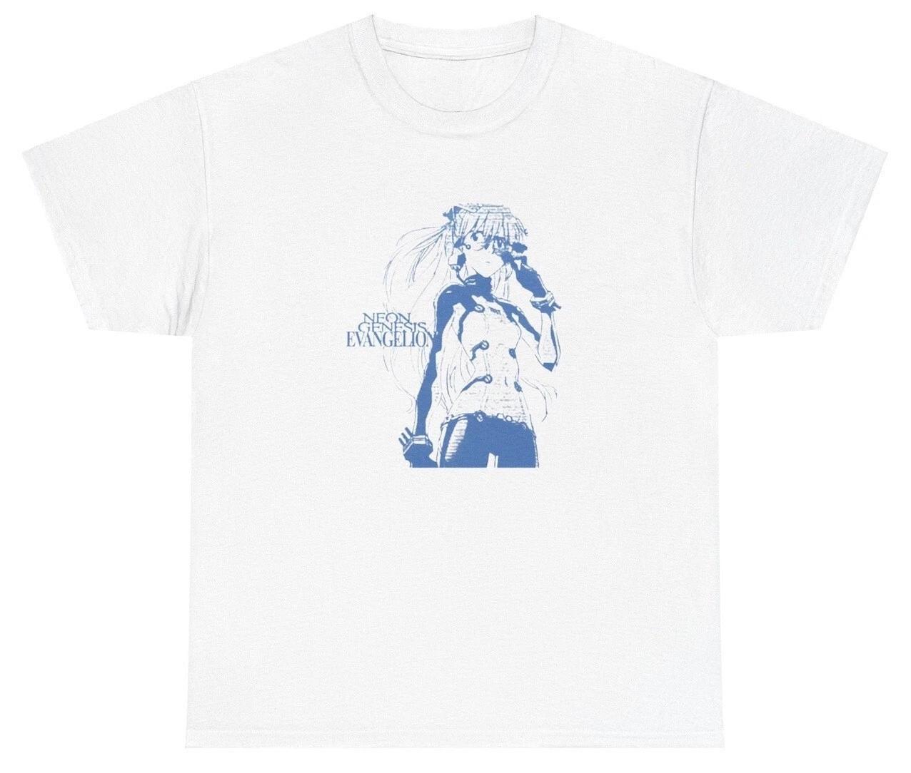 Neon Genesis T Shirt Evangelion Eva Rei Shinji Anime 90s Nge Vintage Gift Tee 3XL